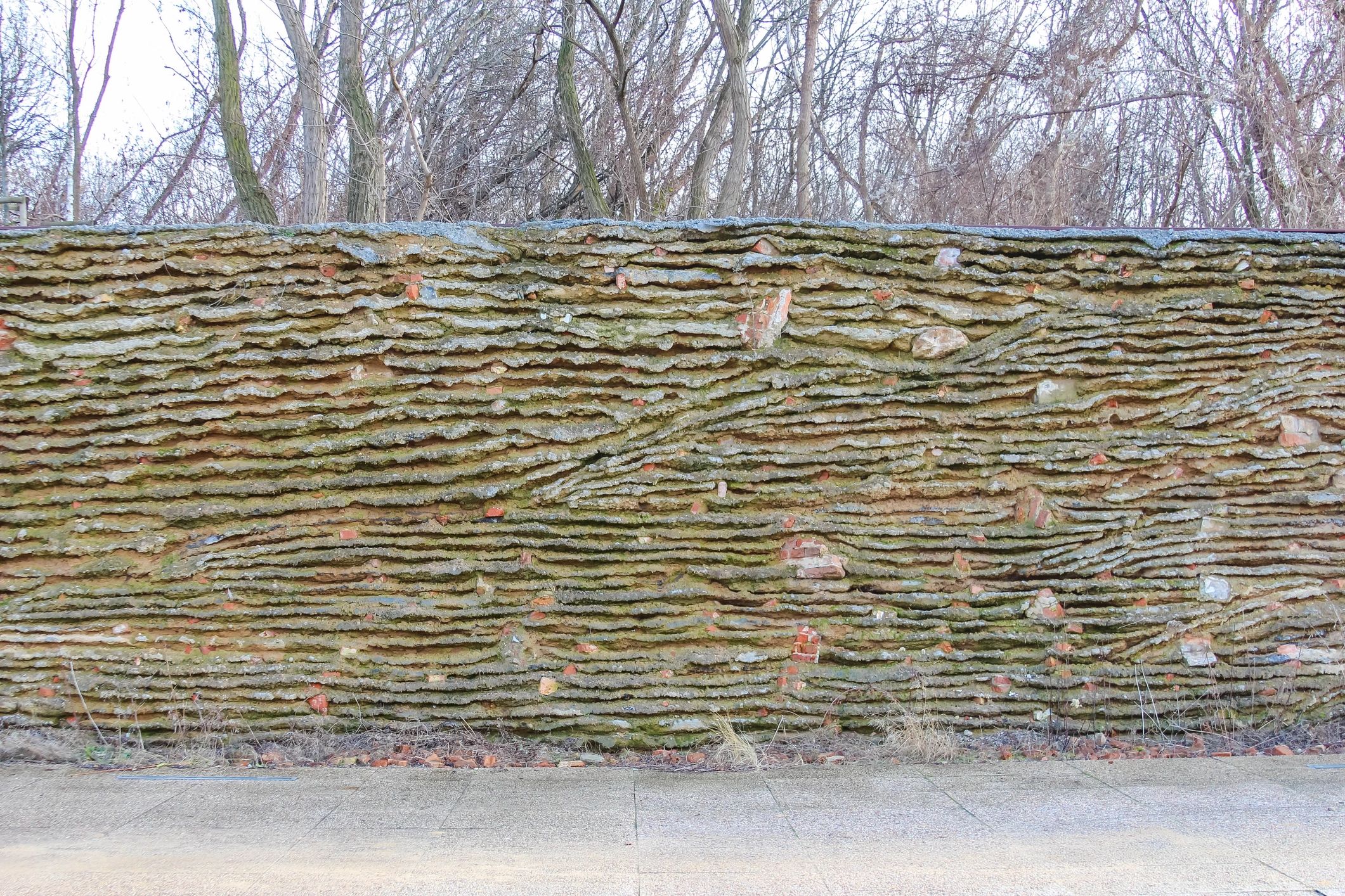 Decorative stone and flagstone materials